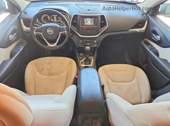 1C4PJMCS6GW192760 2016 JEEP CHEROKEE Blue Vista del salpicadero