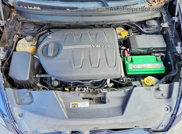 1C4PJMCS6GW323329 2016 JEEP CHEROKEE Blue Вид підкапотного простору