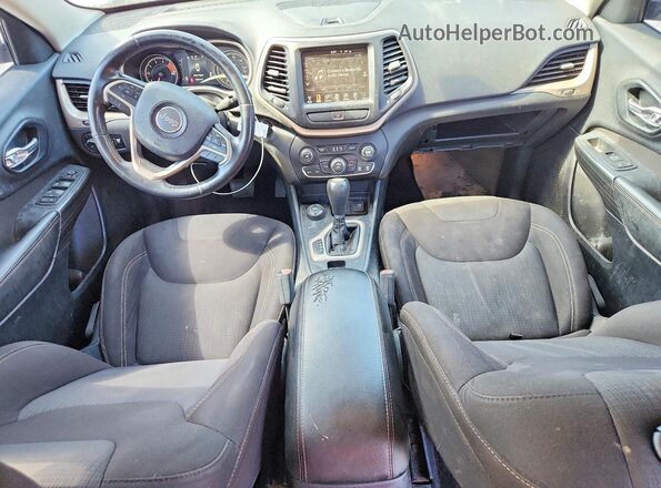 1C4PJMCS6GW323329 2016 JEEP CHEROKEE Blue Вид панелі приладів