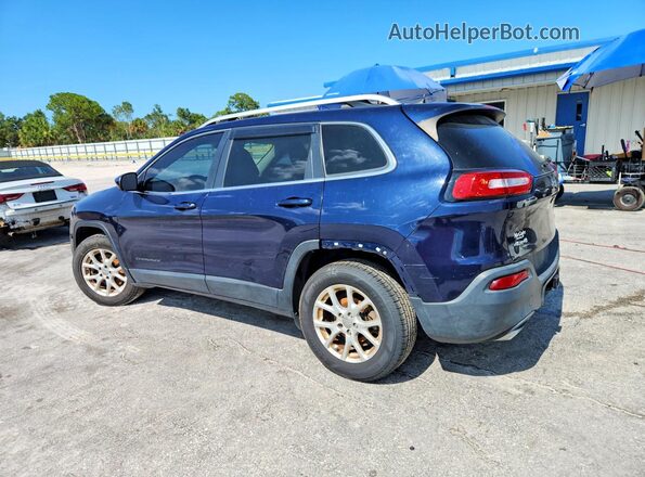 1C4PJMCS6GW323329 2016 JEEP CHEROKEE Blue Задня ліва чверть