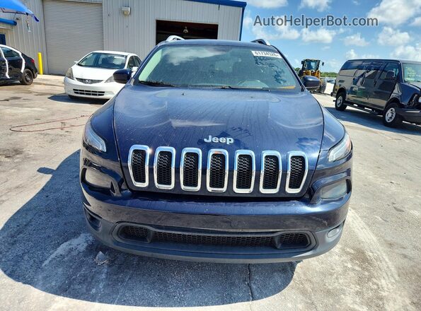 1C4PJMCS6GW323329 2016 JEEP CHEROKEE Blue Вид спереду