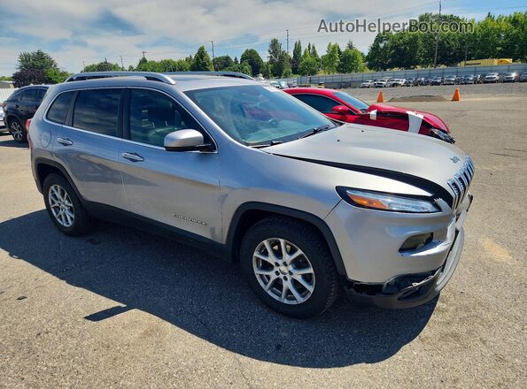 1C4PJMCS6HW634339 2017 JEEP CHEROKEE Silver წინა მარჯვენა
