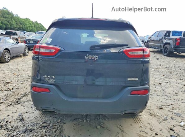 1C4PJMCS6HW649097 2017 JEEP CHEROKEE Черный Вид сзади