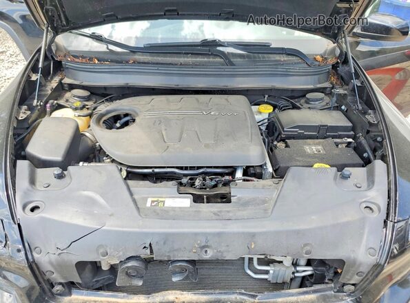 1C4PJMCS6HW649097 2017 JEEP CHEROKEE Черный Вид подкапотного пространства