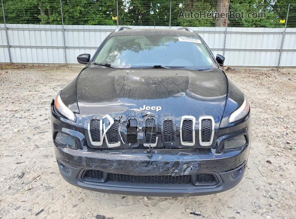 1C4PJMCS6HW649097 2017 JEEP CHEROKEE Черный Вид спереди