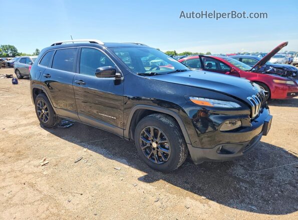 1C4PJMCS6HW665560 2017 JEEP CHEROKEE Black Front right