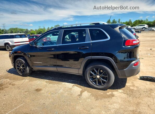 1C4PJMCS6HW665560 2017 JEEP CHEROKEE Black Rear left