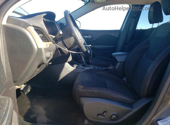 1C4PJMCS7GW157273 2016 JEEP CHEROKEE Charcoal Вид салону спереду