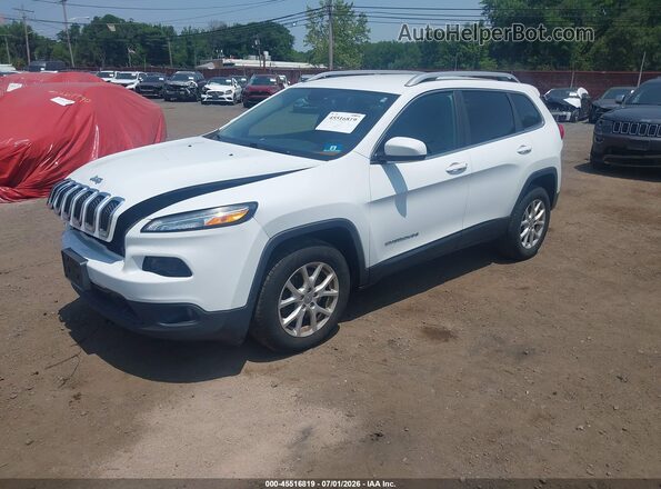 1C4PJMCS7GW237026 2016 JEEP CHEROKEE White Vista tres cuartos delantera izquierda