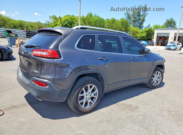 1C4PJMCS7GW253548 2016 JEEP CHEROKEE Gray Задня права чверть