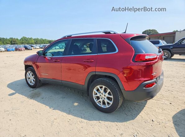 1C4PJMCS7HW504800 2017 JEEP CHEROKEE Бордовый Задняя левая четверть