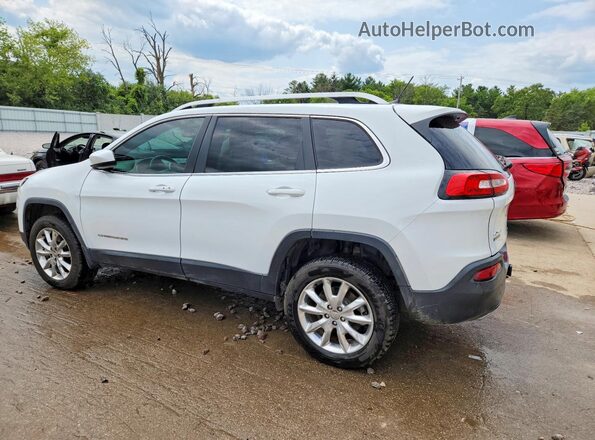 1C4PJMCS7HW618411 2017 JEEP CHEROKEE White Rear left