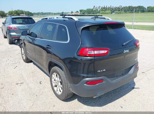 1C4PJMCS8GW255650 2016 JEEP CHEROKEE Black Задня ліва чверть