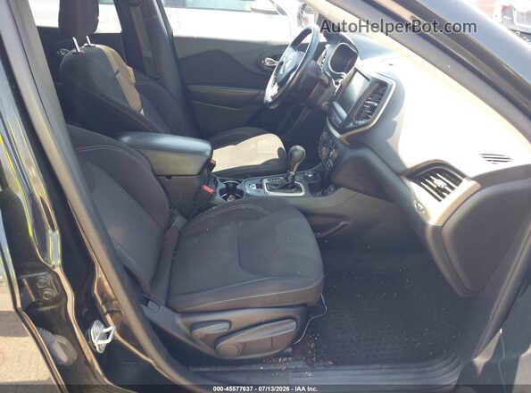 1C4PJMCS8GW255650 2016 JEEP CHEROKEE Black Вид салону спереду