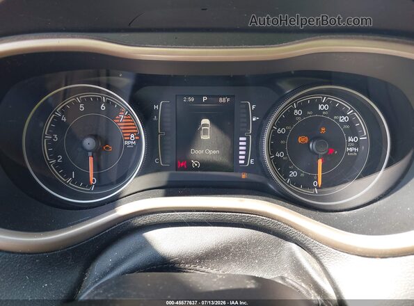 1C4PJMCS8GW255650 2016 JEEP CHEROKEE Black Вид задніх сидінь