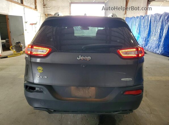 1C4PJMCS8HD228123 2017 JEEP CHEROKEE Gray Vista trasera