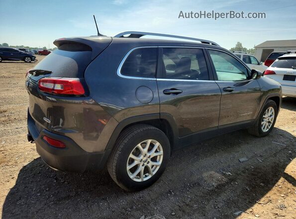 1C4PJMCS8HW504451 2017 JEEP CHEROKEE Charcoal Rear right