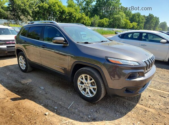 1C4PJMCS8HW504451 2017 JEEP CHEROKEE Charcoal Front right