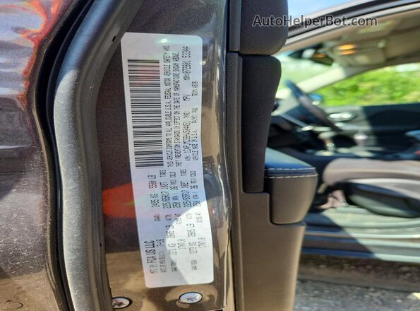 1C4PJMCS8HW504451 2017 JEEP CHEROKEE Charcoal VIN sticker view