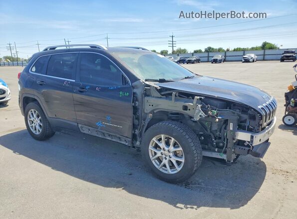 1C4PJMCS8HW658402 2017 JEEP CHEROKEE Black Front right