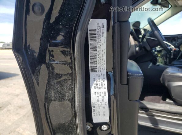 1C4PJMCS8HW658402 2017 JEEP CHEROKEE Black VIN sticker view
