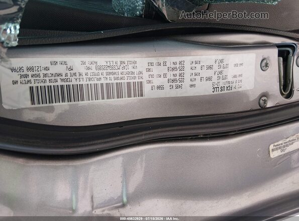 1C4PJMCS9GW225959 2016 JEEP CHEROKEE Gray Engine compartment view