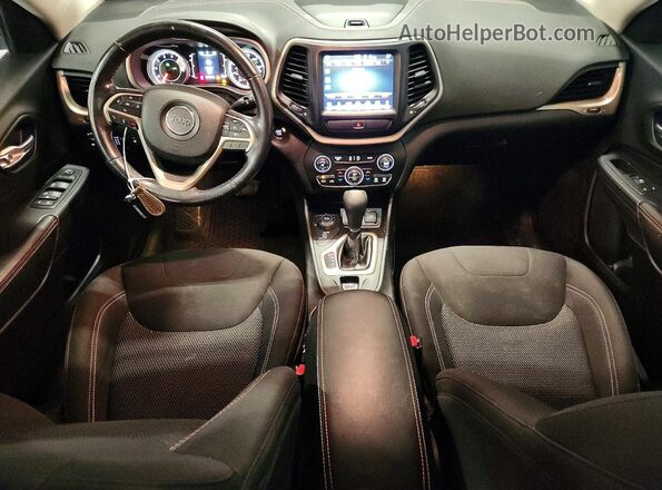 1C4PJMCS9GW286213 2016 JEEP CHEROKEE White Widok deski rozdzielczej