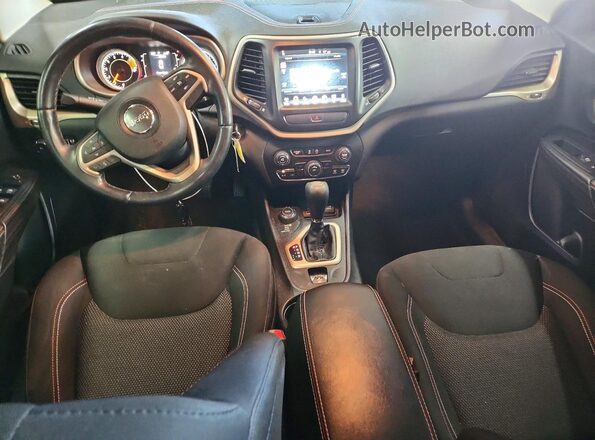1C4PJMCS9HW530993 2017 JEEP CHEROKEE Black Vista del salpicadero