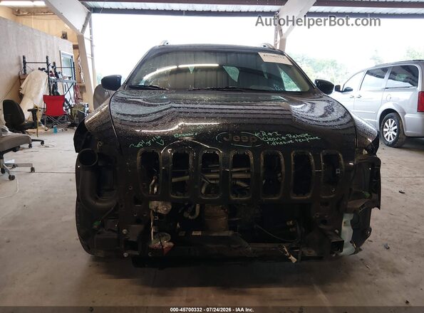 1C4PJMCSXGW245508 2016 JEEP CHEROKEE Black Widok wnętrza z tyłu