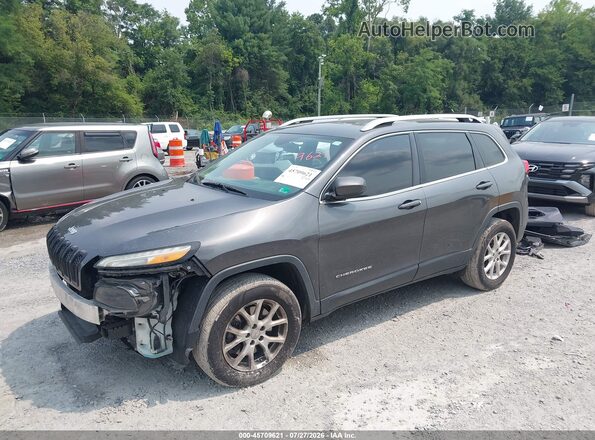 1C4PJMCSXGW310583 2016 JEEP CHEROKEE Черный Передняя левая четверть