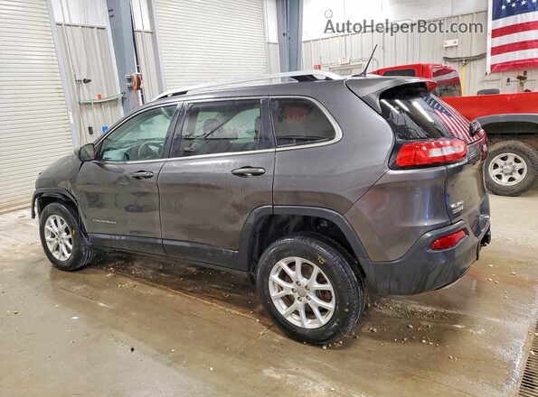 1C4PJMCSXHW651466 2017 JEEP CHEROKEE Серый Задняя левая четверть