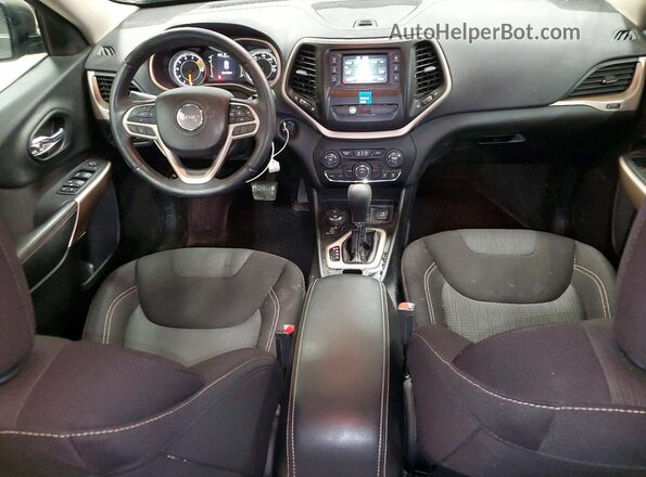 1C4PJMCSXHW651466 2017 JEEP CHEROKEE Серый Вид панели приборов