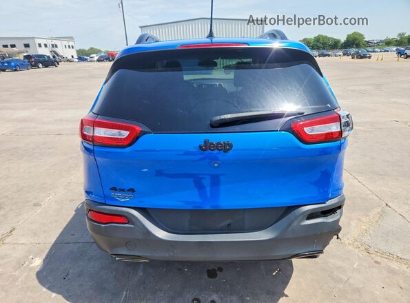 1C4PJMCX0JD593705 2018 JEEP CHEROKEE Blue Вид ззаду