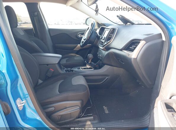 1C4PJMCX0JD598614 2018 JEEP CHEROKEE Blue წინა სალონის ხედი