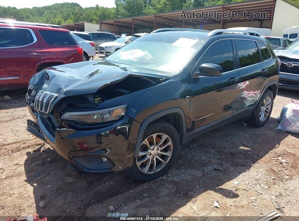 1C4PJMCX2KD216598 2019 JEEP CHEROKEE Black წინა მარცხენა ხედი სამი მეოთხედიდან