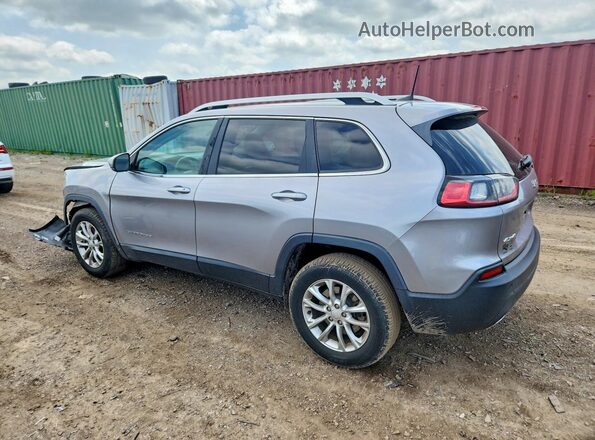 1C4PJMCX2KD363651 2019 JEEP CHEROKEE Silver Trasero izquierdo