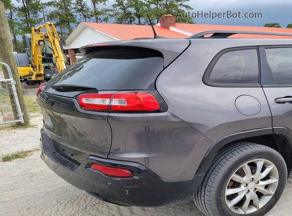 1C4PJMCX3JD586893 2018 JEEP CHEROKEE Gray უკანა მარჯვენა
