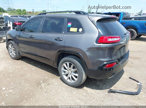 1C4PJMCX3JD607189 2018 JEEP CHEROKEE Серый Задняя левая четверть