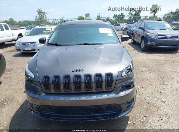 1C4PJMCX3JD607189 2018 JEEP CHEROKEE Серый Вид задней части салона