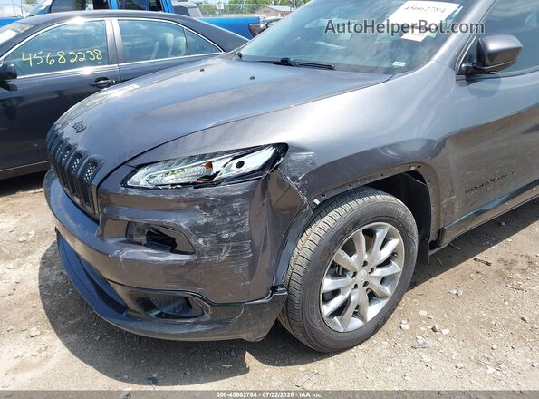 1C4PJMCX3JD607189 2018 JEEP CHEROKEE Серый Вид спереди
