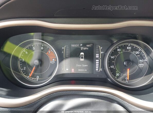 1C4PJMCX3JD607189 2018 JEEP CHEROKEE Серый Вид задних сидений