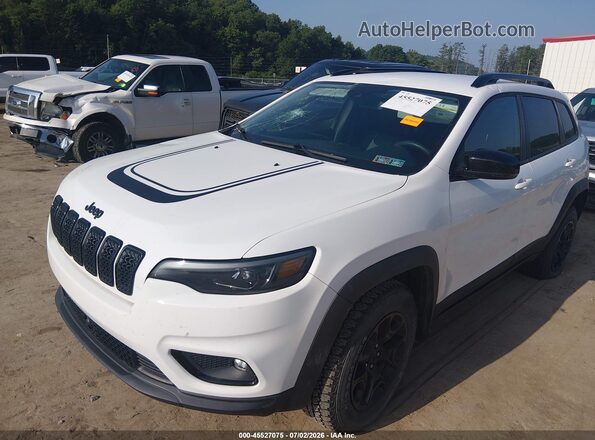 1C4PJMCX3ND536291 2022 JEEP CHEROKEE White Vista tres cuartos delantera izquierda