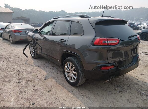 1C4PJMCX4JD600560 2018 JEEP CHEROKEE Серый Задняя левая четверть