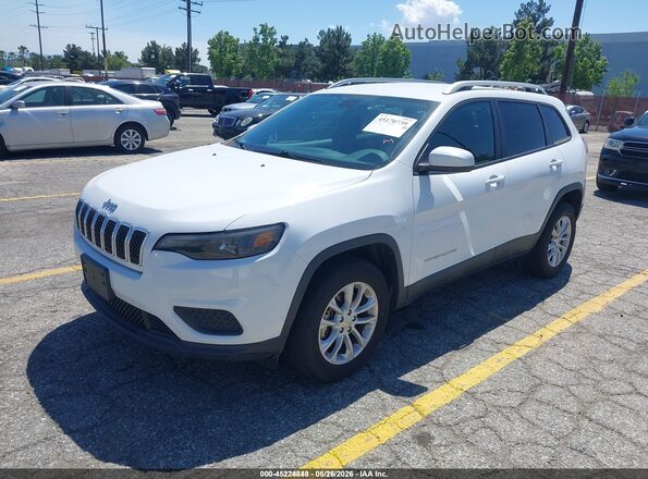 1C4PJMCX4LD643380 2020 JEEP CHEROKEE White Передня ліва чверть