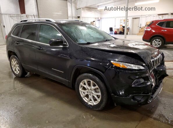 1C4PJMCX6JD522010 2018 JEEP CHEROKEE Black წინა მარჯვენა