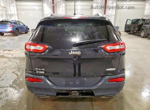1C4PJMCX6JD522010 2018 JEEP CHEROKEE Black უკანა ხედი
