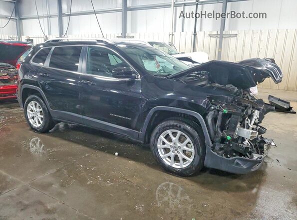 1C4PJMCX6JD608580 2018 JEEP CHEROKEE Black Front right
