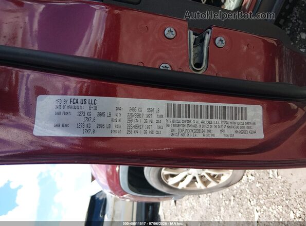 1C4PJMCX7KD239164 2019 JEEP CHEROKEE Red Widok komory silnika