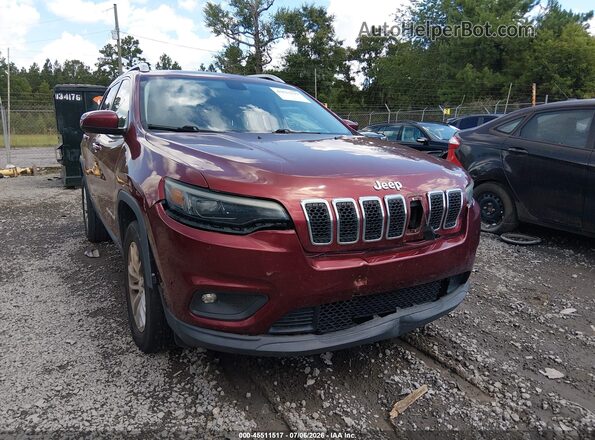 1C4PJMCX7KD239164 2019 JEEP CHEROKEE Red Widok z przodu