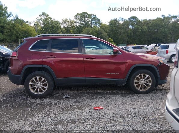1C4PJMCX7KD239164 2019 JEEP CHEROKEE Red Widok wnętrza z tyłu